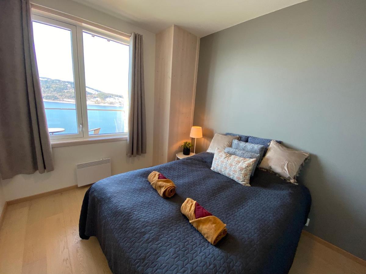 Mjos Tower Suite - Lovely Lake View Brumunddal Eksteriør billede